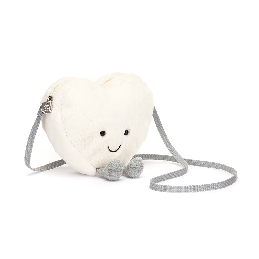 Jellycat Bag | Amuseable Cream Heart