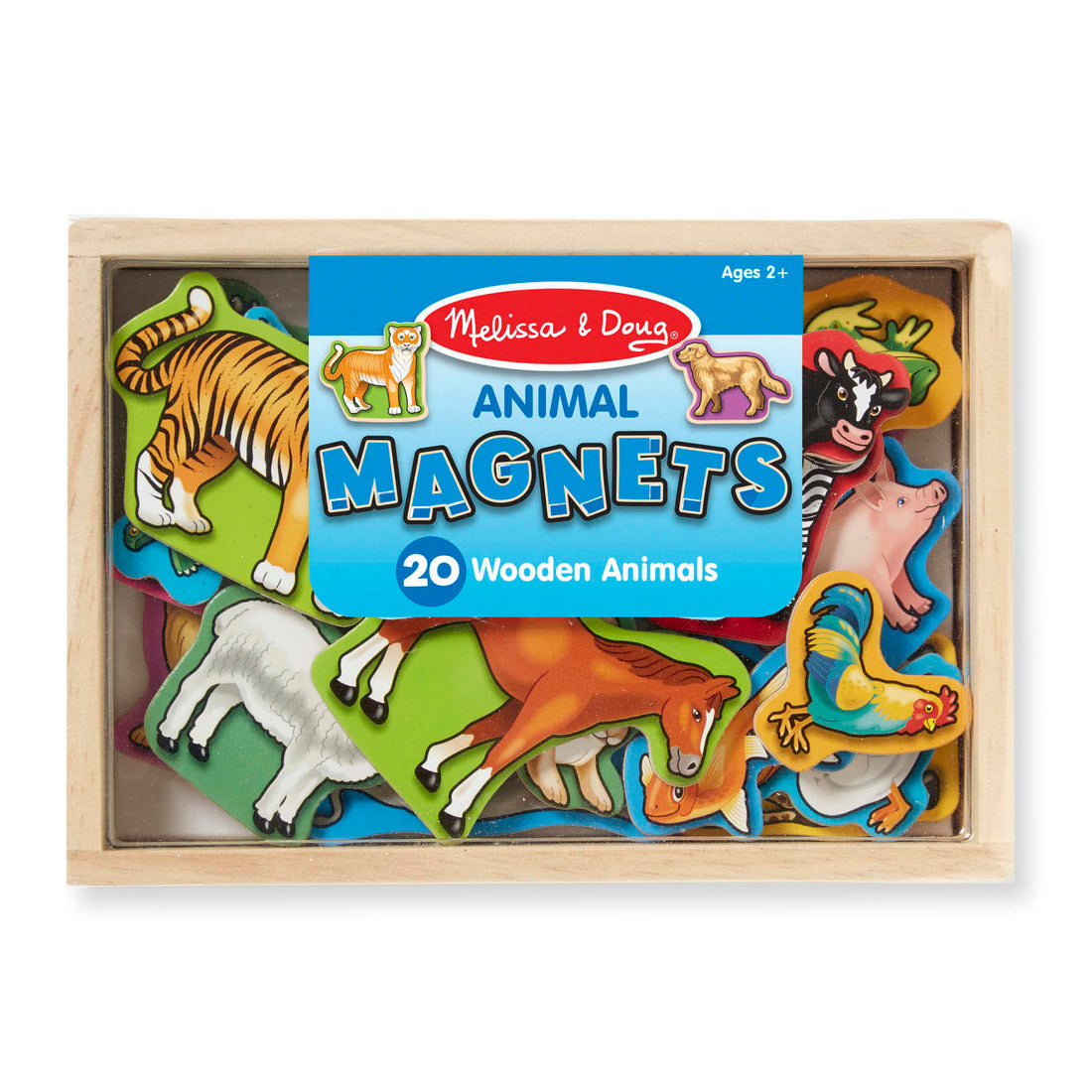 Melissa & Doug Magnetic Wooden Animals