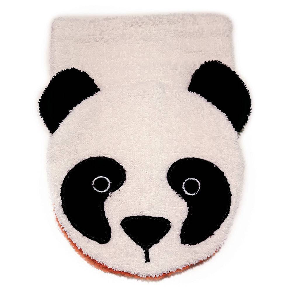 Organic Panda Bear Washcloth Hand Puppet