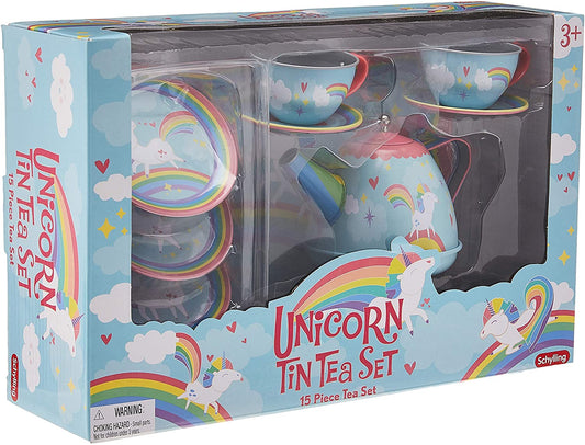 UNICORN TIN TEA SET
