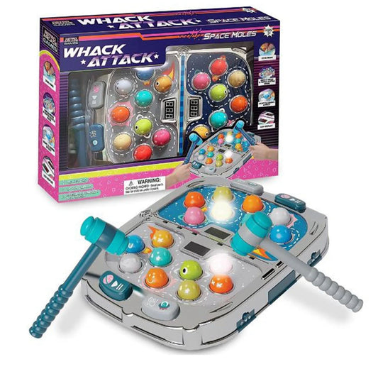 Whack Attack Space Moles Game