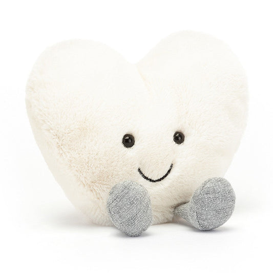 Jellycat Amuseable Cream Heart | Small