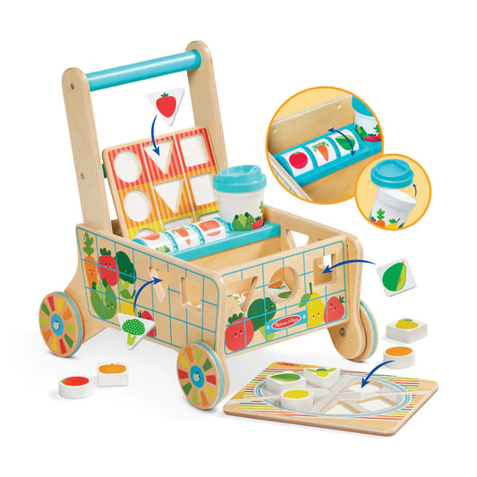 Melissa and Doug Shape Sorting Grocery Cart