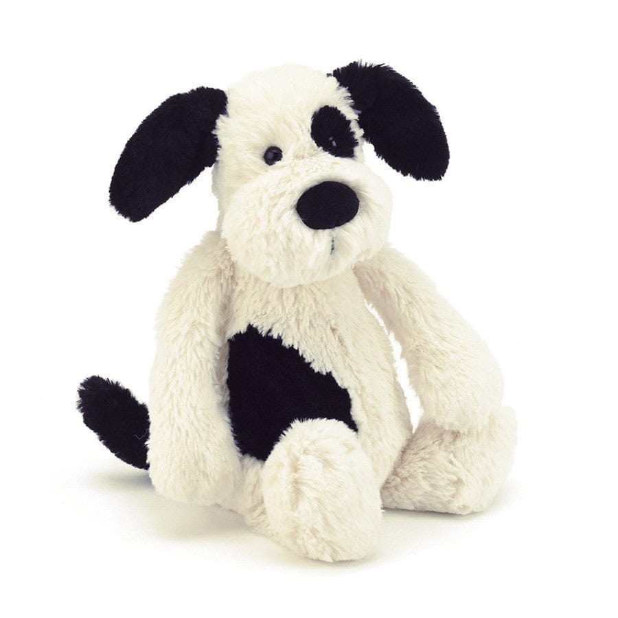 Jellycat Bashful Black & Cream Puppy | Large