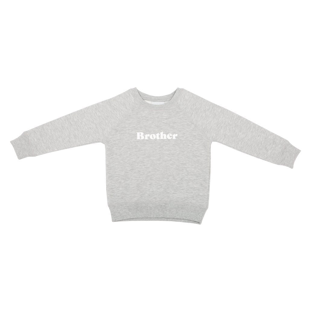 Bob & Blossom Grey Marl Brother Sweatshirt