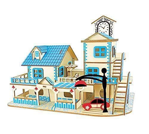 Natural Wood 3D Puzzle Charming Aegeap Sea Craft Building Set