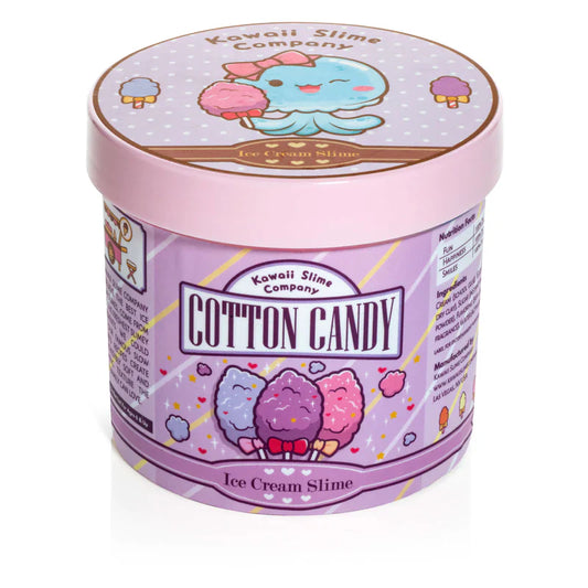 Cotton Candy Scented Ice Cream Pint Slime