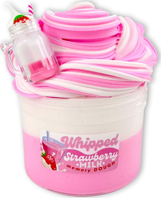 Whipped Strawberry Milk Dope Slime