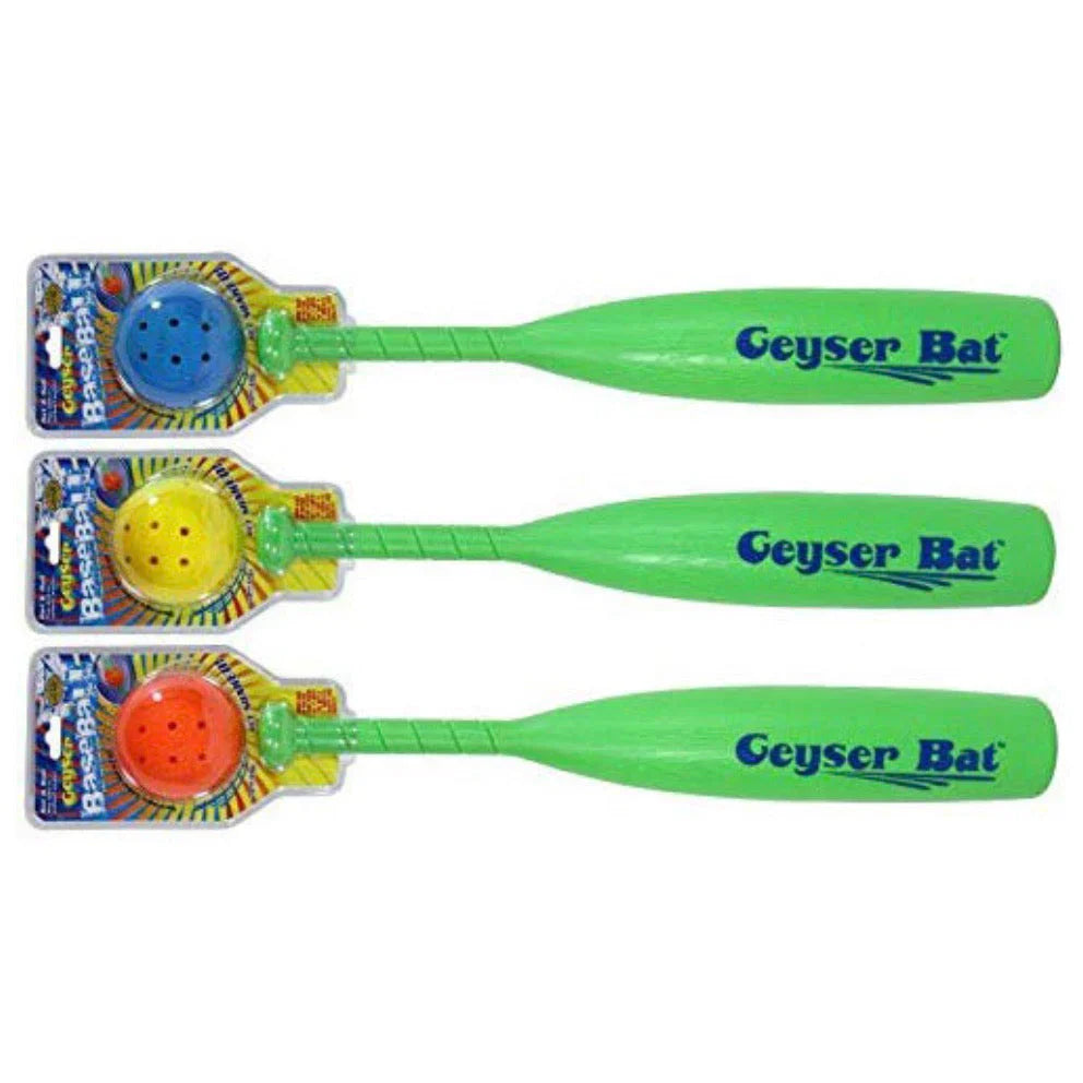 Geyser Baseball & Bat (3 colors)