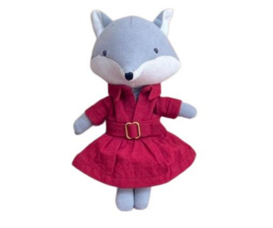 Foxy Burrow Grey Fox Mom