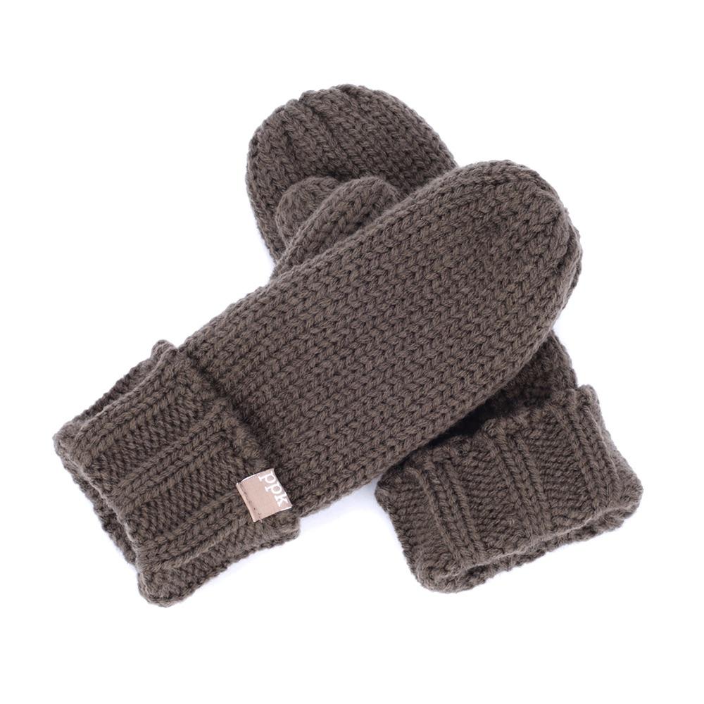 Peppercorn Kids Fleece Lined Mittens Brown