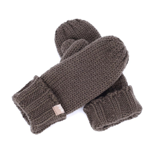 Peppercorn Kids Fleece Lined Mittens Brown