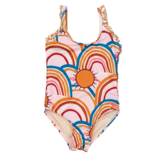 Pink Chicken Rainbow Claire SwimSuit