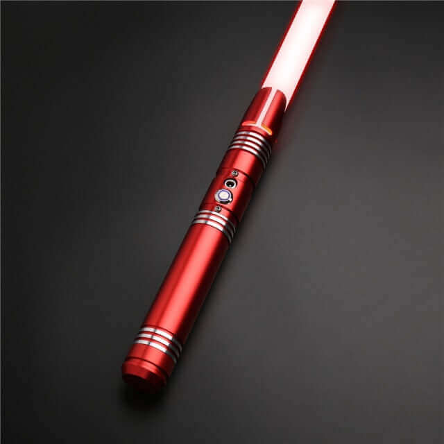 RGB Lightsaber with Heavy-Duty Metal Handle by Kidstoylover - 12 Color Options, 10 Sound Fonts, Force FX, Blaster Effects - Perfect Gift for Kids | Laser Sword Toy