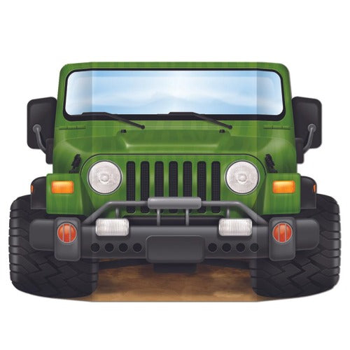 Safari Jeep Photo Prop