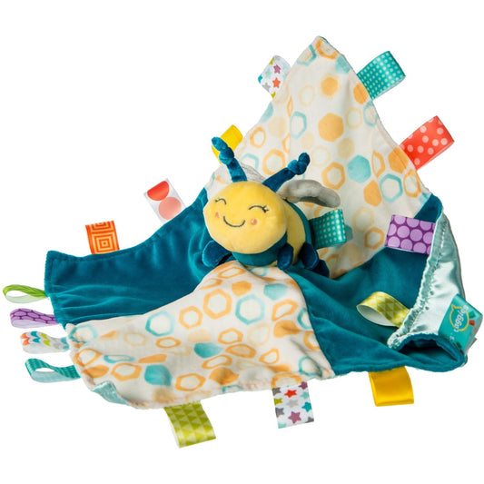 Fuzzy Buzzy Bee Character Tag Blanket