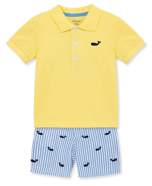 Whale Polo Short Set